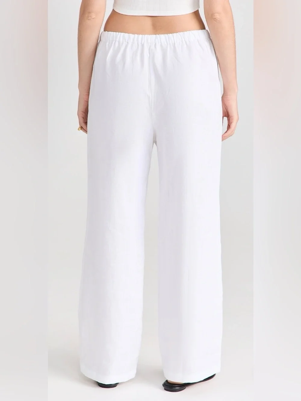 Reformation white linen
